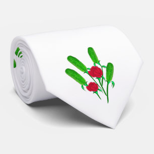 Mooie Pickle Bouquet met Rozen Thunder_Cove Stropdas