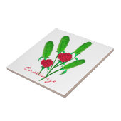 Mooie Pickle Bouquet met Rozen Thunder_Cove Tegeltje (Zijkant)