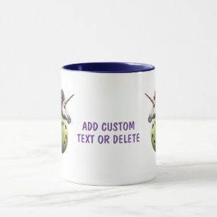 Mooie Pickleball Eenhoorn Sport's Pickleballer Mok