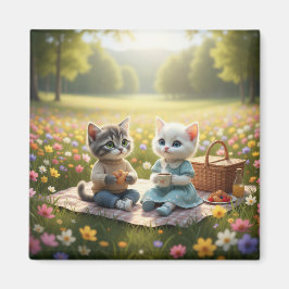 Mooie Picknick Katmagneet | Tom & Luna Lente Pickn Magneet
