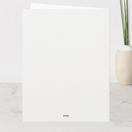 "Mooie Pinguïn" Kaart (Achterkant)