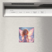 Mooie PInk Fairy Magnet v0.2 Magneet (Insitu (Vaatwasser))