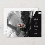 Mooie Pinks Briefkaart (Voorkant / Achterkant)