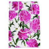 Mooie pioenen. medium cadeauzakje (Achterkant)