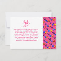 Mooie Pixel Vlinder Patroon Heet Roze Achtergrond