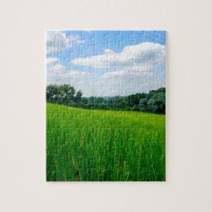Mooie platteland legpuzzel