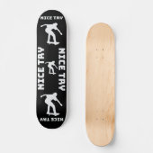 Mooie poging skateboard (Voorkant)