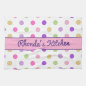 Mooie Polka Dots Theedoek (Horizontaal)