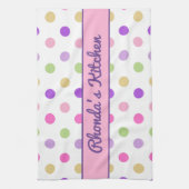 Mooie Polka Dots Theedoek (Verticaal)