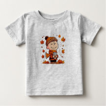 Mooie Pompoen Linus Herfst Peuter & Baby T-Shirt