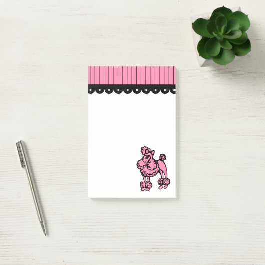 Mooie Poodle Post It Notities Post-it® Notes (Kantoor)