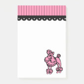 Mooie Poodle Post It Notities Post-it® Notes (Voorkant)