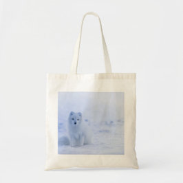 Mooie poolvos tote bag