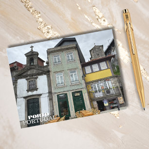 Mooie Porto Portugal Fotografie, Aangepaste Reis Feestdagenkaart