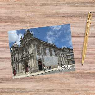 Mooie Porto Portugal Fotografie, op maat gemaakte Feestdagenkaart
