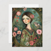 Mooie Portret Kaarten (Voorkant / Achterkant)