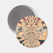 Mooie, prachtige architecturen met kunstdesign magneet (Voorkant / Achterkant)