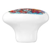 Mooie prinsen van Natuur Keramische Knop (Zijkant)