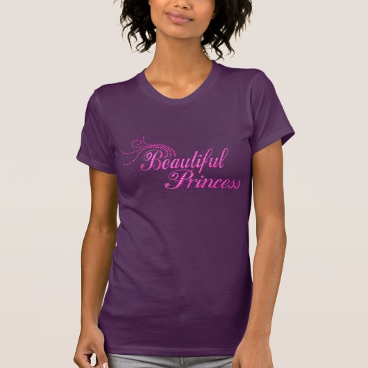 Mooie prinses T-Shirt (Voorkant)