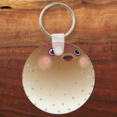 Mooie puffvis sleutelhanger (Voorkant)