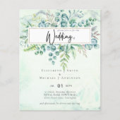 Mooie puistjes Eucalyptus BUDGET uitnodigen (Voorkant)