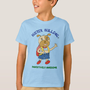 Mooie puppy-hond grafische tee voor kinderen t-shirt