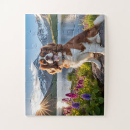 Mooie puzzel Cavalier hond