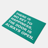 Mooie quote deurmat (Schuin)