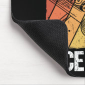 Mooie rack biljart pool speler muismat (Hoek)