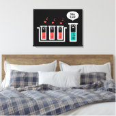 Mooie rack canvas afdruk (Insitu (Slaapkamer))