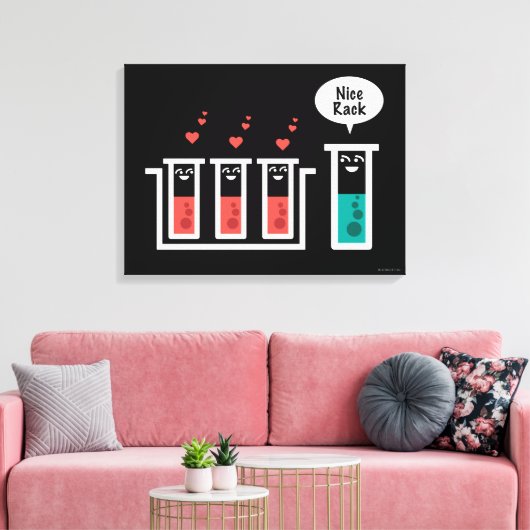 Mooie rack canvas afdruk (Insitu (Woonkamer))