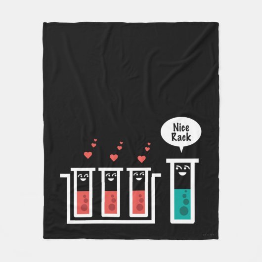 Mooie rack fleece deken (Voorkant)