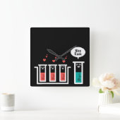 Mooie rack vierkante klok (Huis)