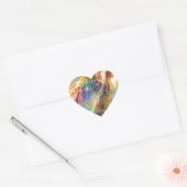 Mooie Rainbow Guardian Angel Sticker (Envelop)