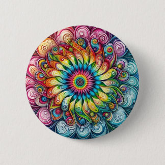 Mooie Rainbow kleur Button