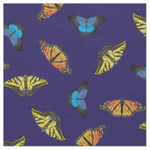 Mooie realistische Butterflies Butterfly Stof
