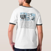 Mooie recordwinkelman t-shirt (Achterkant)