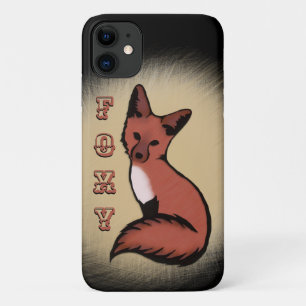 Mooie Red Foxy Fox iPhone 11 Hoesje
