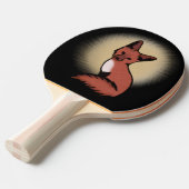 Mooie Red Foxy Fox Tafeltennisbatje (Voorkant Gekanteld)