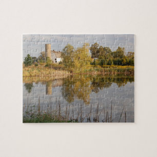 Mooie reflecties op Barn Legpuzzel