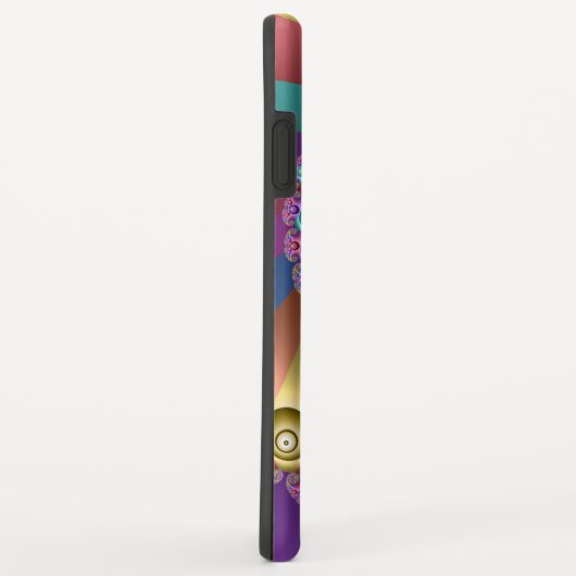 Mooie Regenboog Kleuren Abstracte Fractal Art Case-Mate iPhone Case (Achterkant/rechts)