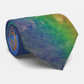 Mooie regenboogfoto stropdas (Opgerold)