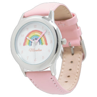 Mooie regenbooghorloges voor kleuters horloge