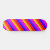 Mooie regenboogkleuren skateboard (Horizontaal)