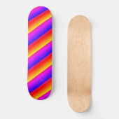Mooie regenboogkleuren skateboard (Voorkant)