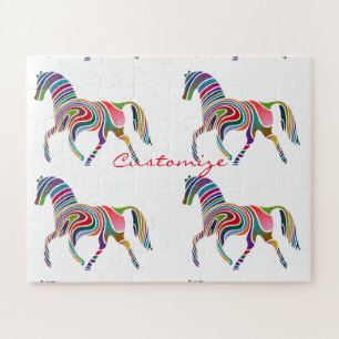 Mooie regenboogkleurpaard Thunder_Cove Legpuzzel