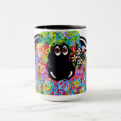 Mooie regenboogschaap van de familie mok (Midden)