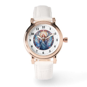 Mooie religieuze Engel liefhebbers Horloge