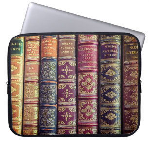 Mooie resultaten oude boeken laptop sleeve