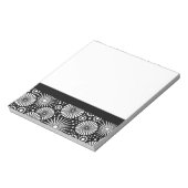 Mooie retro zwart-wit Notitieboek Notitieblok (Gedraaid)